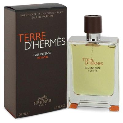 Perfume/col. Masc. Terre D`hermes Intense Vetiver Parfum Hermes Eau De Parfum