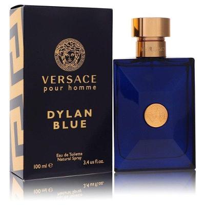 Perfume/col. Masc. Pour Homme Dylan Blue Versace 100 Ml Eau De Toilette
