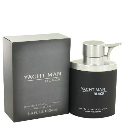 Perfume/col. Masc. Yacht Man Black Myrurgia Eau De Toilette