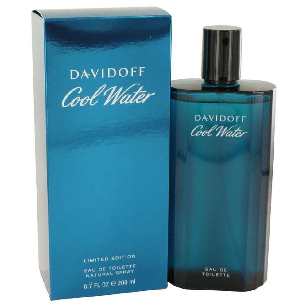 Perfume Masculino Cool Water Davidoff 200 Ml Eau De Toilette - 1