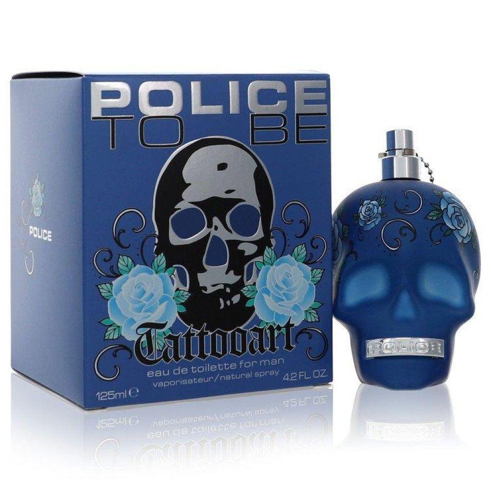 Colônia Masculina Be Tattoo Art Police Col.s 125 Ml - 1