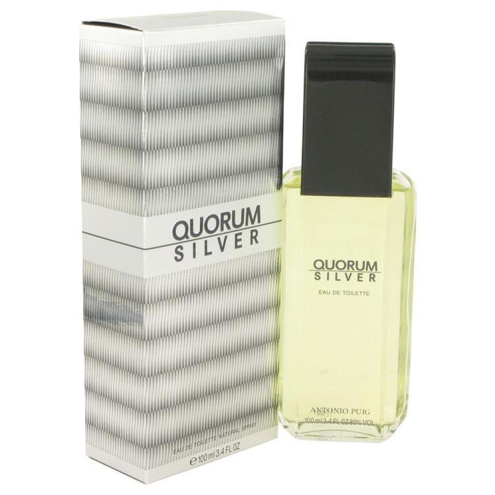 Perfume Masculino Quorum Silver Puig 100ml - 1