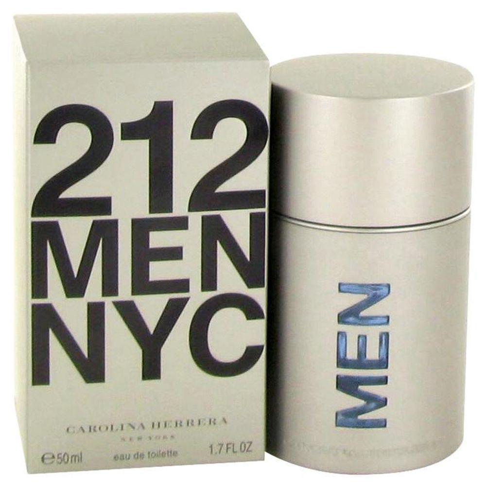 Perfume/col. Masc. 212 Carolina Herrera (nova Embalagem) 50 Ml Eau De Toilette - 1