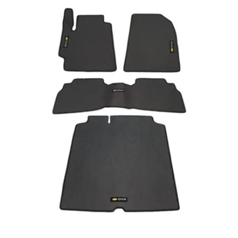 Tapete Borracha Onix Plus 20-23 Traseiro Interiço Porta-Mala - 1