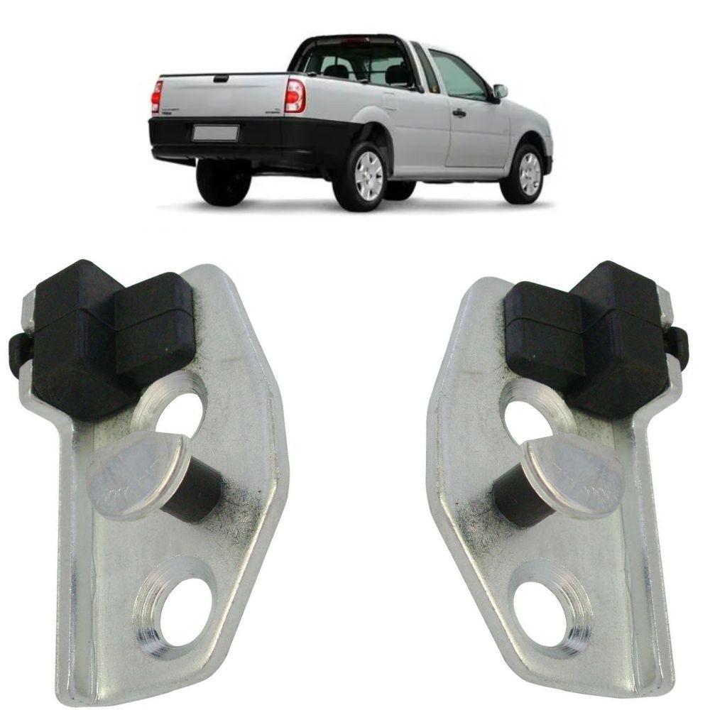 Par Batente Caçamba Tampa Traseira Saveiro G2 G3 G4 G5 G6 - 1