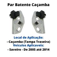 Par Batente Caçamba Tampa Traseira Saveiro G2 G3 G4 G5 G6 - 2