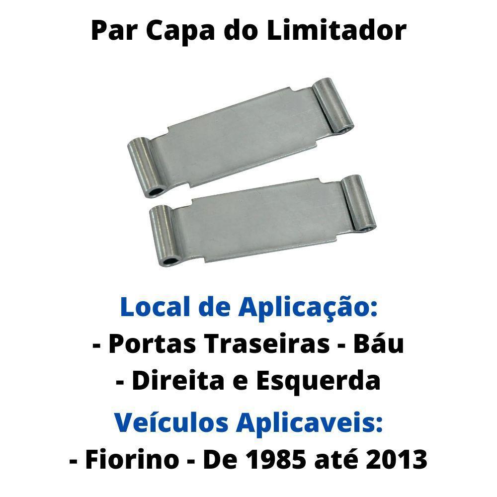 Par Capa Limitador Porta Traseira Báu Fiorino De 85 A 13 - 5