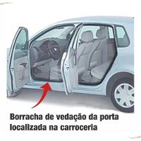 Kit Borrachas Vedação 4 Portas E Malas Gol E Parati G2 G3 G4 - 3