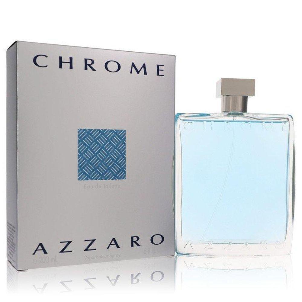 Perfume Masculino Azzaro Chrome Eau De Toilette 200 Ml - 1
