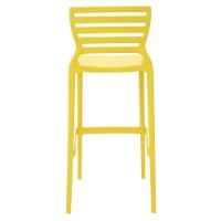 Cadeira Tramontina Sofia Alta Bar Em Polipropileno E Fibra De Vidro Amarela Tramontina - 7