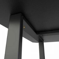 Mesa Gamer Vickers Vermelha - Borda 27mm - 2