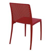 Cadeira Tramontina Isabelle Em Polipropileno E Fibra De Vidro Vermelho Tramontina - 7