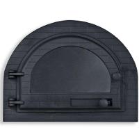 Porta Forno Ferro Igloo Com Vidro Libaneza 26,5X36,5Cm - 1