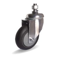 2 Rodizio Giratório Para Carrinho Supermercado 4 Pol. Espiga - 7