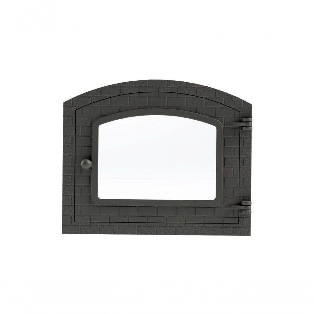 Porta Forno Ferro Fundido Com Vidro 31,5X46Cm Colonial G. - 2