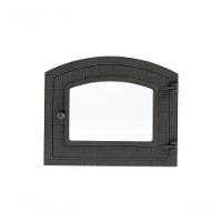 Porta Forno Ferro Fundido Com Vidro 31,5X46Cm Colonial G. - 2