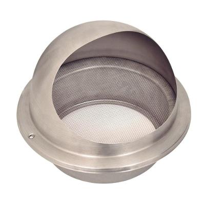 Tampa Externa Para Saída De Exaustão Das Coifas Tramontina Em Aço Inox Com Tela Protetora Tramontina