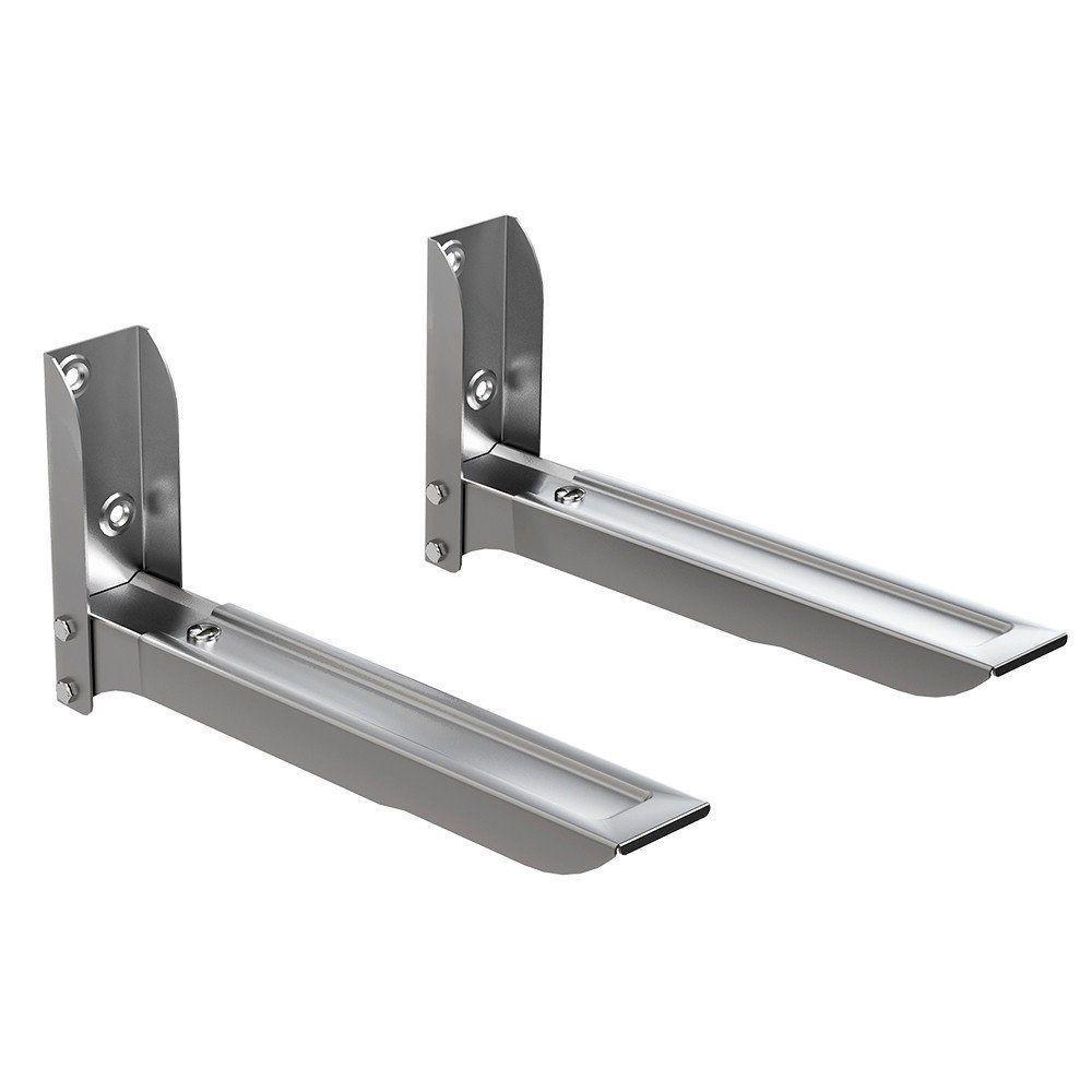 Suporte Para Microondas Universal Mw05 Elg Prata Cor Inox - 1