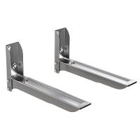 Suporte Para Microondas Universal Mw05 Elg Prata Cor Inox - 1