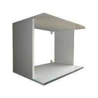 Suporte Microondas Simples Branco Em Mdf - 2