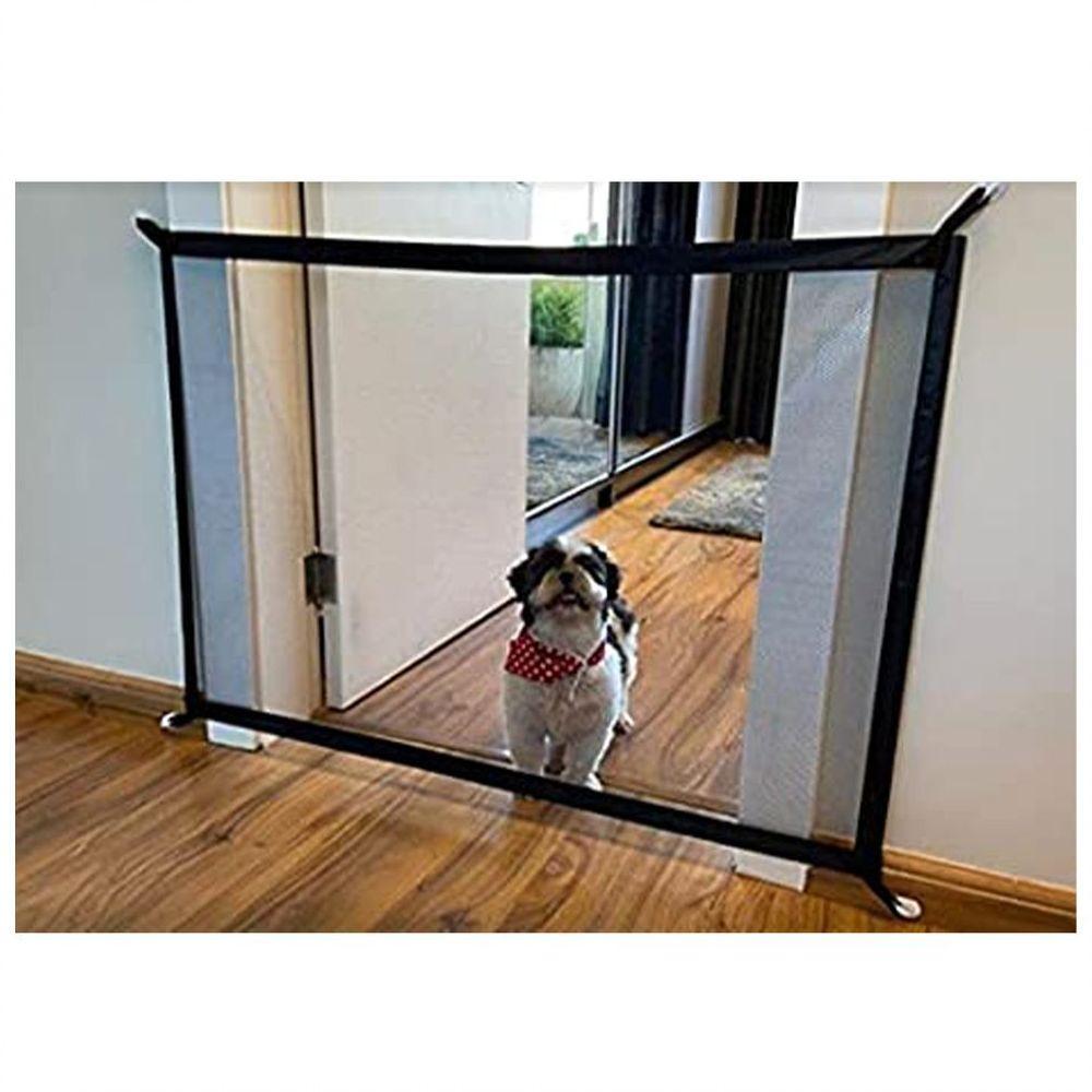 Tela De Proteçao Grade Porta Pet Bebe Gato Cachorro Pequeno - 2