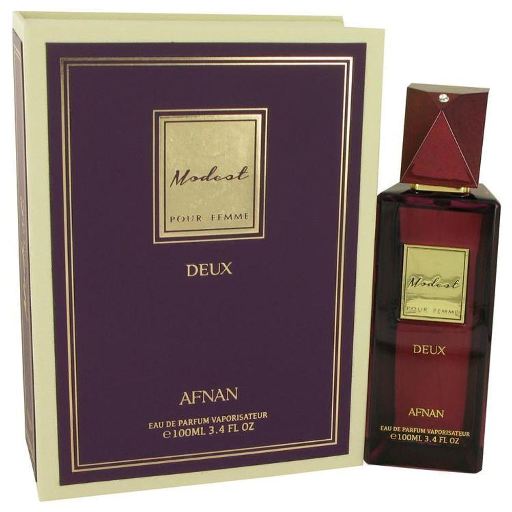 Perfume Feminino Modest Pour Femme Deux Afnan 100 Ml Eau Parfum - 1