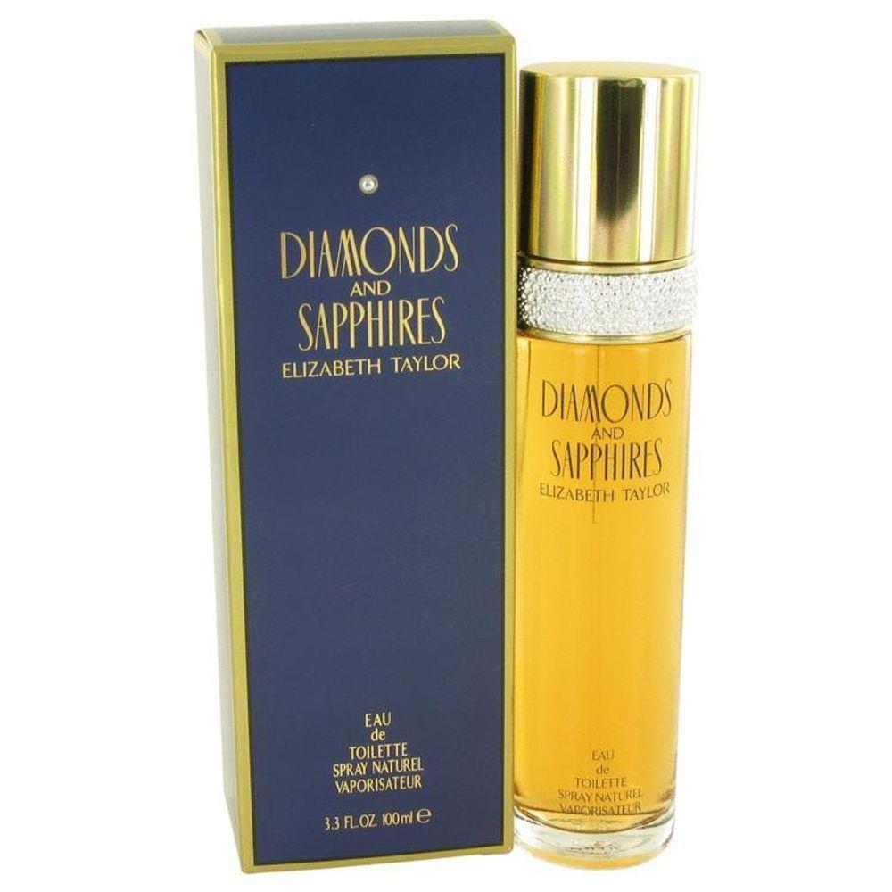 Perfume Feminino Diamonds & Saphires Elizabeth Taylor 100 Ml Eau De Toilette - 1