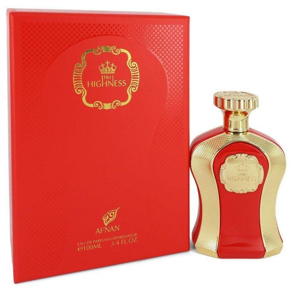 Perfume Feminino Her Highness Red Afnan 100 Ml Eau De Parfum - 1