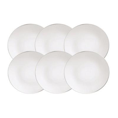 Conjunto De Pratos Rasos 06 Peças Atena Tramontina
