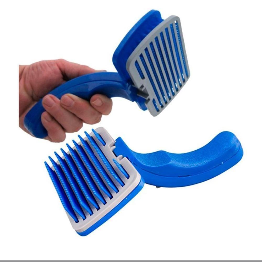 Escova Pet Cães Gatos Remove Pêlos Penteia Desembaraça Scuti - 2