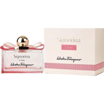 Perfume Feminino Signorina In Fiore Salvatore Ferragamo Eau De Toilette Spray 100 Ml