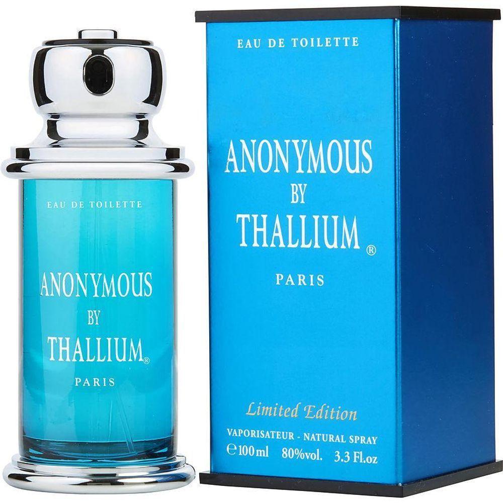 Perfume Masculino Thallium Anonymous Jacques Evard Eau De Toilette Spray 100 Ml - 1