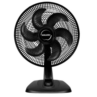 Ventilador de Mesa Mallory 126W 40cm 6 Pás 3 Velocidades Turbo Fresh B94401911 Preto 110V