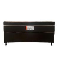 Conjunto Box Stylus Casal 138X188X60 Topázio Marrom - 2