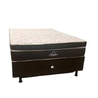 Conjunto Box Stylus Casal 138X188X60 Topázio Marrom