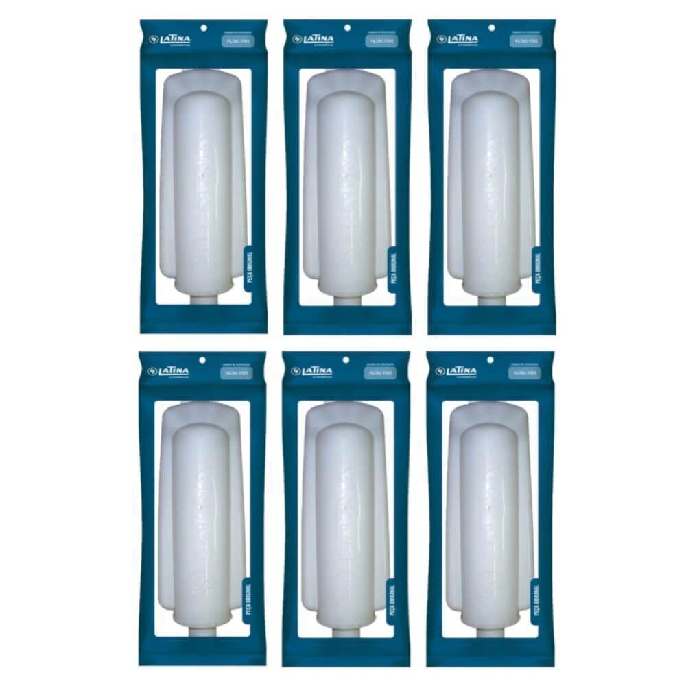 Kit 6 Refil Filtro Purificador Latina Puritronic Original - 1