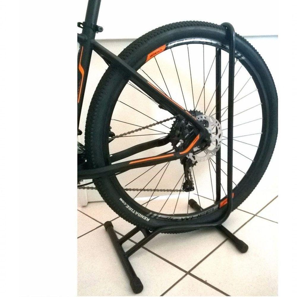 Suporte De Bicicleta P/chão - Modelo Aro 29 C/ Apoio - 3