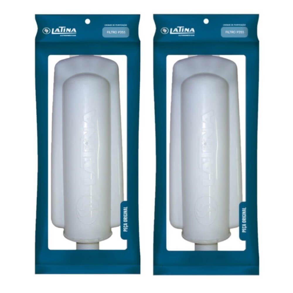 Kit 2 Unidades Refil Filtro P355 Original Latina - 1