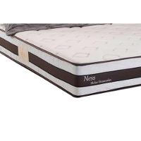 Cama Box Queen: Colchão Molas MasterPocket Ensacadas Herval   Ness + Base CRC Courano Marrom(158x198) - 2