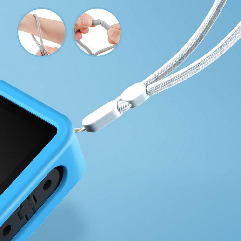 Capa de Silicone Azul + Cordão e Tampa GoPro 9/10/11 - Telesin - 2