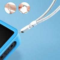 Capa de Silicone Azul + Cordão e Tampa GoPro 9/10/11 - Telesin - 2