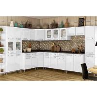 Armário de Cozinha Modulado  Evidence 7004 c/ 2 Portas Branco - Bertolini - 2