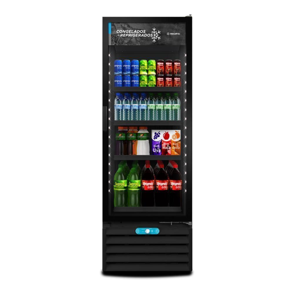 Freezer Conservador Vertical 220v Dupla Ação Porta De Vidro 490 Litros Vf55ah All Black 220v - 4