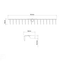Ancinho Estampado Com 16 Dentes Tramontina Em Aço Sem Cabo Tramontina - 2