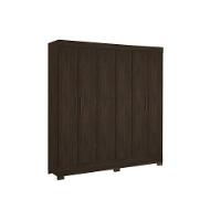 Guarda Roupa Casal 6 Portas e 3 Gavetas Prático Branco - Demóbile - 2