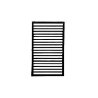 Grelha Ferro Fundido Para Fogão A Lenha E Campeiro 19X19Cm - 1