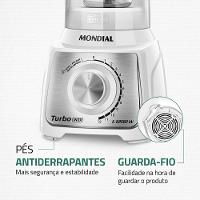 Liquidificador Mondial Turbo Black L-1200-wi Liquidificador L-1200-wi 220v/60hz - 3