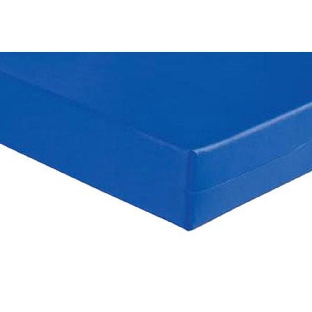 Colchão Solteiro Espuma D45 Hospitalar Impermeável Napa Azul (88x178x12) - Ortobom - 2