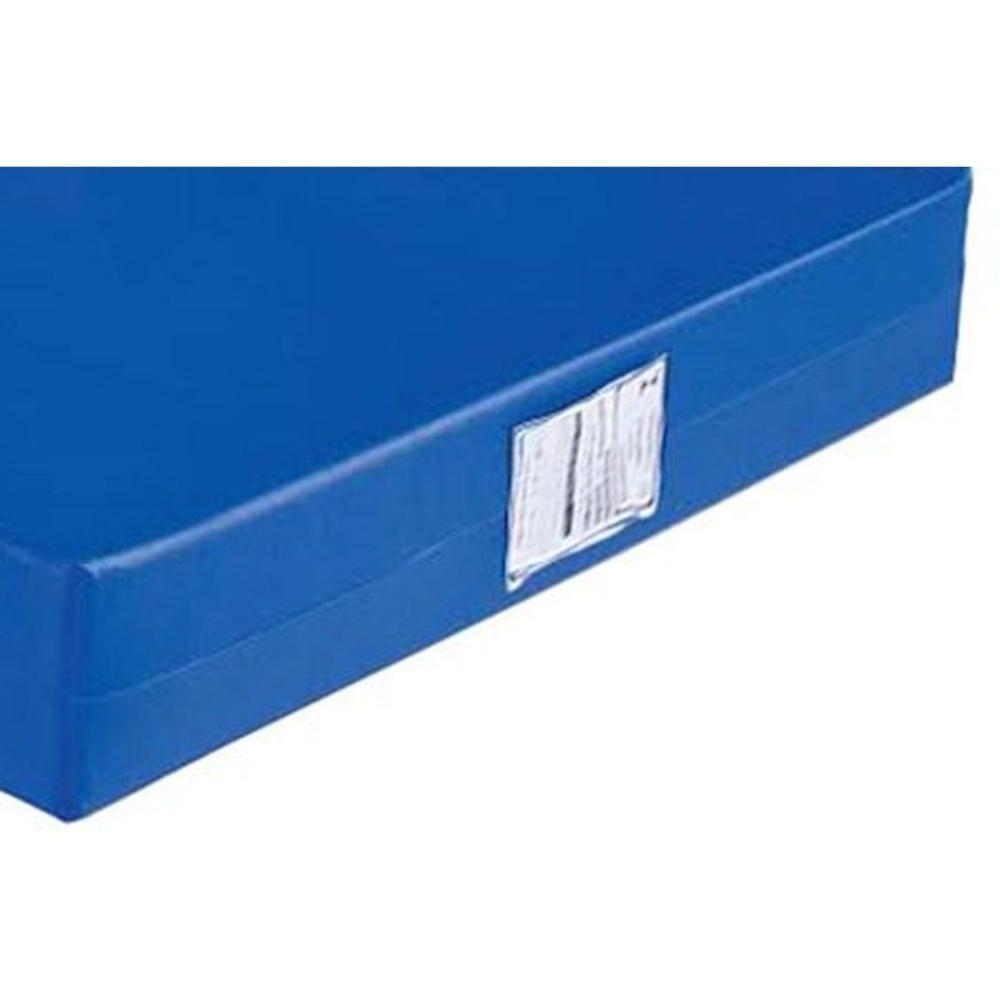 Colchão Solteiro Espuma D45 Hospitalar Impermeável Napa Azul (88x178x12) - Ortobom - 3