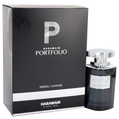 Col. Masculina Portfolio Neroli Canvas Al Haramain 75 Ml